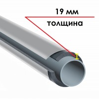 Трубка K-FLEX 19x160-1 ST IC CLAD SR